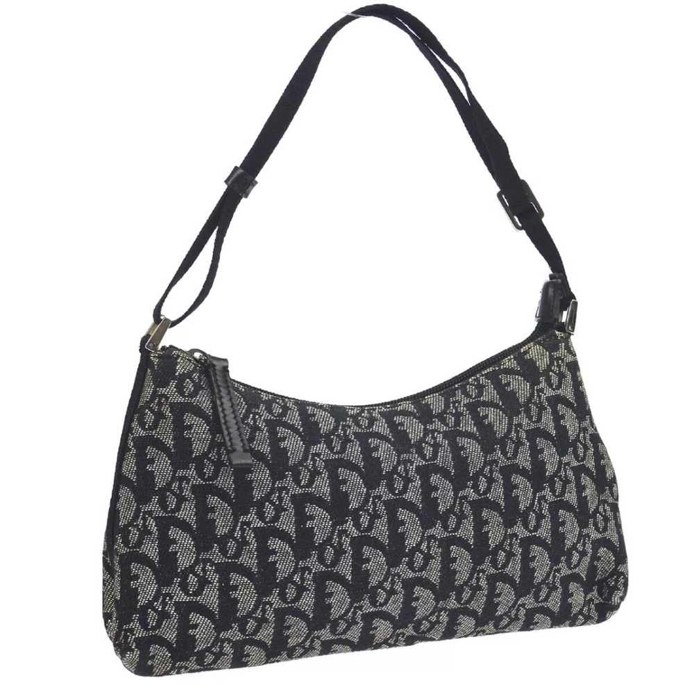 New 💯AUTH DIOR TROTTER MINI BAG POUCHETTE BLACK